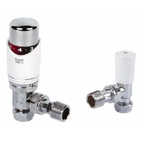 Drayton TRV4 Classic Thermostatic Radiator Valve With LockShield TRV Pack  C/W | eBay