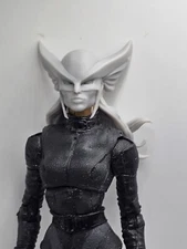3d PRINT HAWKGIRL SHIERA NORMAL HEAD 1:10 7" DIAMOND SELECT COMIC MULTIVERSE