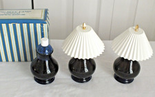 Avon 3 NOS FOAMING BATH OIL Ming blue lamp FULL Charisma field flowers Bird of