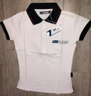 Ladies Williams Formula one 1 F1 motor racing White T polo shirt Size XS