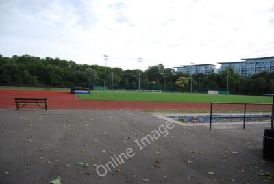 Photo 6x4 Battersea Park - Millennium Arena athletics track Westminster  c2010