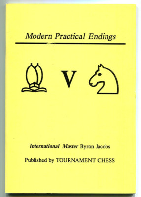 Bishop v Knight Endgames A Basic Guide by Jacobs 1992 chess games strategy 