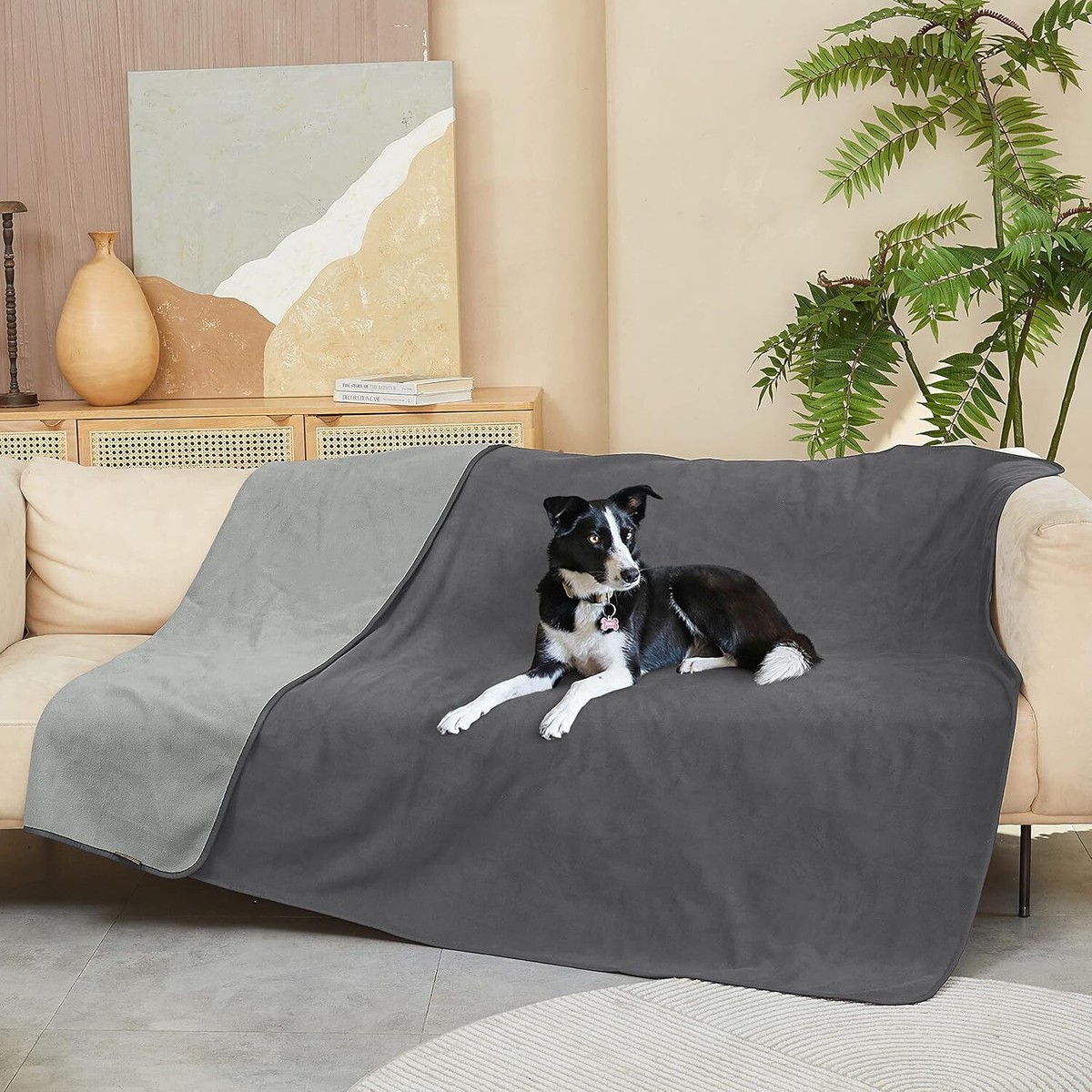 Kritter Planet Waterproof Dog Blanket for Bed, Dog Car Blanket