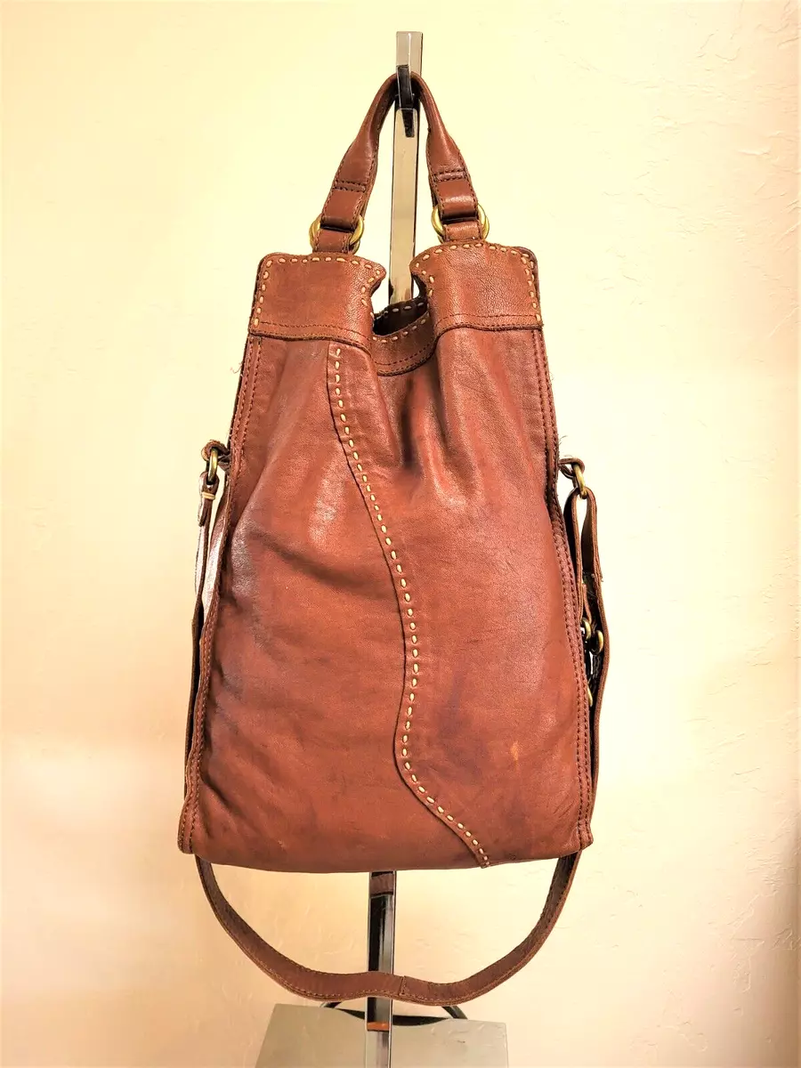 Lucky brand abbey road crossbody foldover leather bag new arrivals