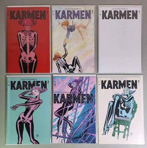 Karmen #1 Cover A B C 2 4 5 NM Guillem March Image 2021
