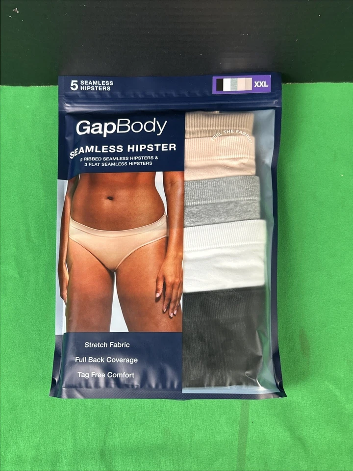 Paquete de 5 hipster sin costuras GapBody para mujer talla XXL multi Foto 2 de 3