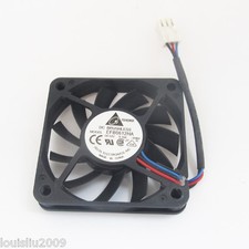 4pcs DELTA EFB0612HA 60x60x10mm 6010 DC12V 0.18A 3pin Connector DC Cooling fan
