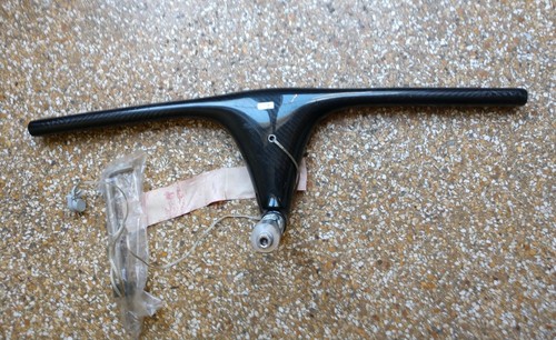Magma M1 Carbon MTB Handlebar Stem 25.4mm Integrated Flatbar Cult Lightweight Titanium - Picture 3 of 5