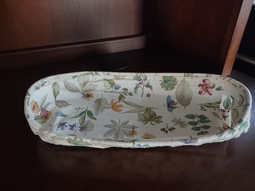 Longaberger Botanical Fields Liner 4 Autumn Reflections Harvest Blessings Basket