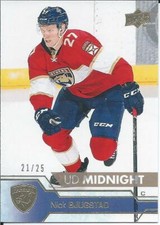 2016-17 Upper Deck Midnight NICK BJUGSTAD #333 21/25 Toronto Spring Expo 