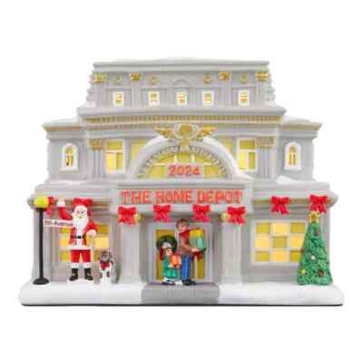 Home Accents Holiday 2024 The Home Depot® Store Village House A