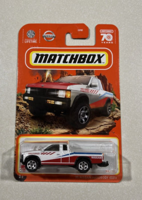 NEW 2023 Matchbox - '95 Nissan Hardbody (D21) RED WHITE BLUE | eBay