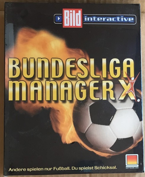 Bundesliga Manager X Pc CD-ROM Big Box ✰Neu✰-image