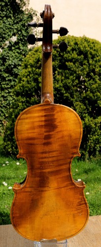3/4 OLD Antique Germany VIOLIN, early 20th century. Listen to VIDEO! - Picture 2 of 16