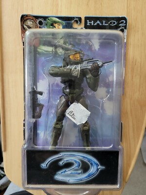 HALO 2 LIMITED EDITION Master Chief Spartan Rifle Action Figure Joyride Studios