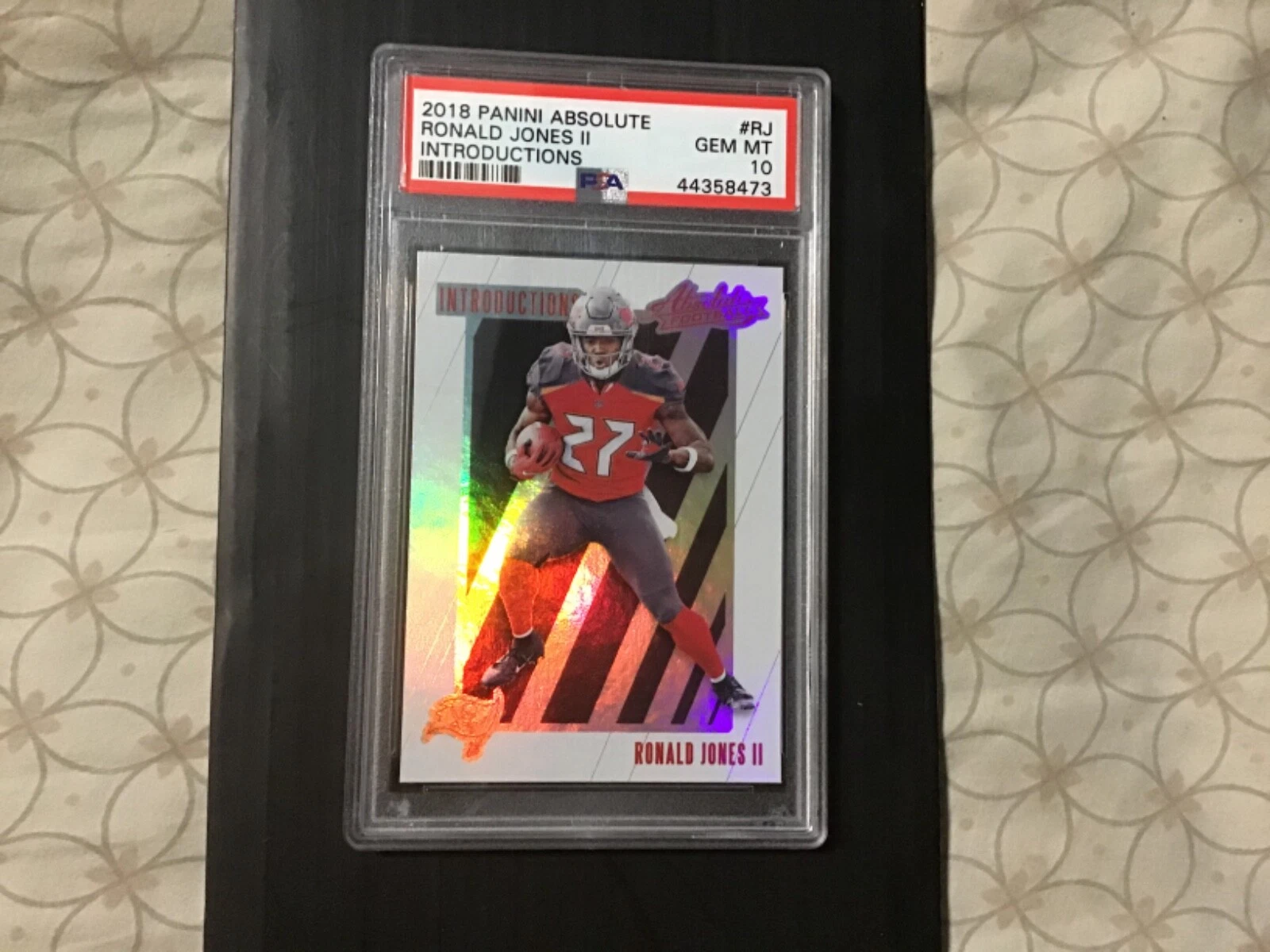 Ronald Jones II Panini Absolute Introductions #RJ Base