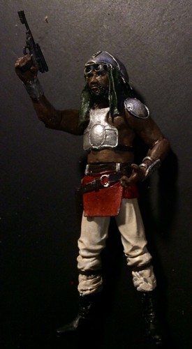 FOZEC Star Wars custom figure Jabba's palace Khetanna VC style ROTJ - Afbeelding 4 van 6