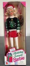 1996 Mattel Barbie Doll Holiday Season Special Edition 15581 Ugly Sweater