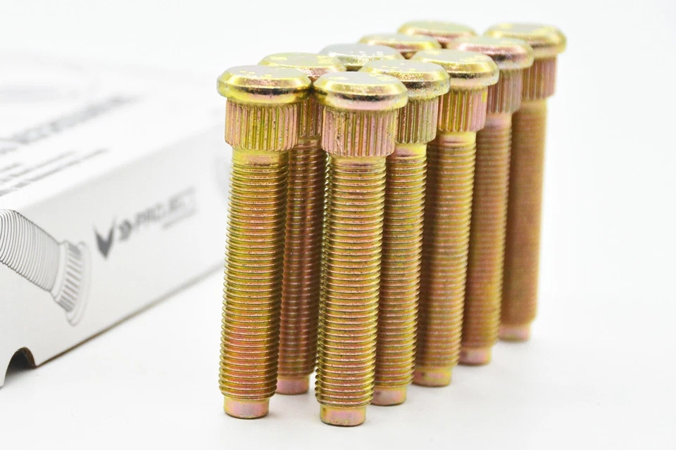 63mm Total Length Wheel Studs Compatible With Lexus LS400 Year 1998 1 set 10pcs - Image 2 of 4