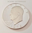 Photo of a 1978-S Eisenhower Dollar Proof from an eBay listing that sold on Jul 20, 2026