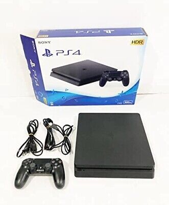 Sony PlayStation PS4 Jet Black GB Game Console CUHAB Full Box  Japan FS