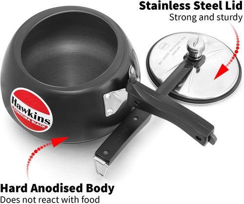 MEJOR Olla A Presion De Aluminio De 3 Litros Carne Vegetales Pressure Cooker - Picture 14 of 36