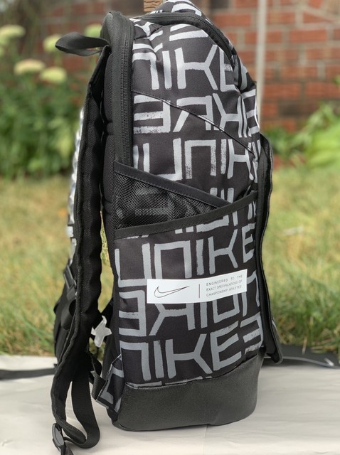 black and white nike elite backpack