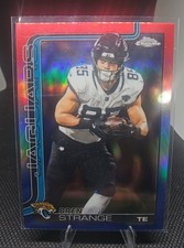 2025 Topps Chrome Brenton Strange Red White Blue Refractor RC #137 Rookie Card. rookie card picture