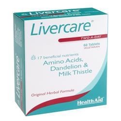 HealthAid Livercare(RED -UK) Blister 60 Tablets - 4 Pack
