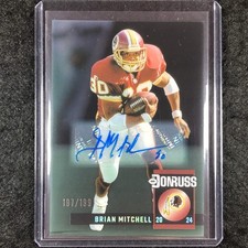 2024 Clearly Donruss Football BRIAN MITCHELL Retro 1994 Autograph 197/199 #19