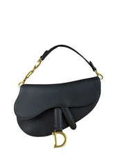 Size OS - Christian Dior Black Mini Saddle Ba...