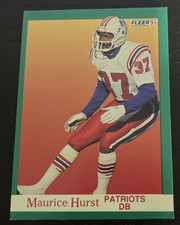 1991 Fleer - Maurice Hurst - New England Patriots - #140