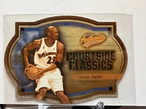 2002-03 Fleer Authentix - Courtside Classics Michael Jordan 5 of 15 CC