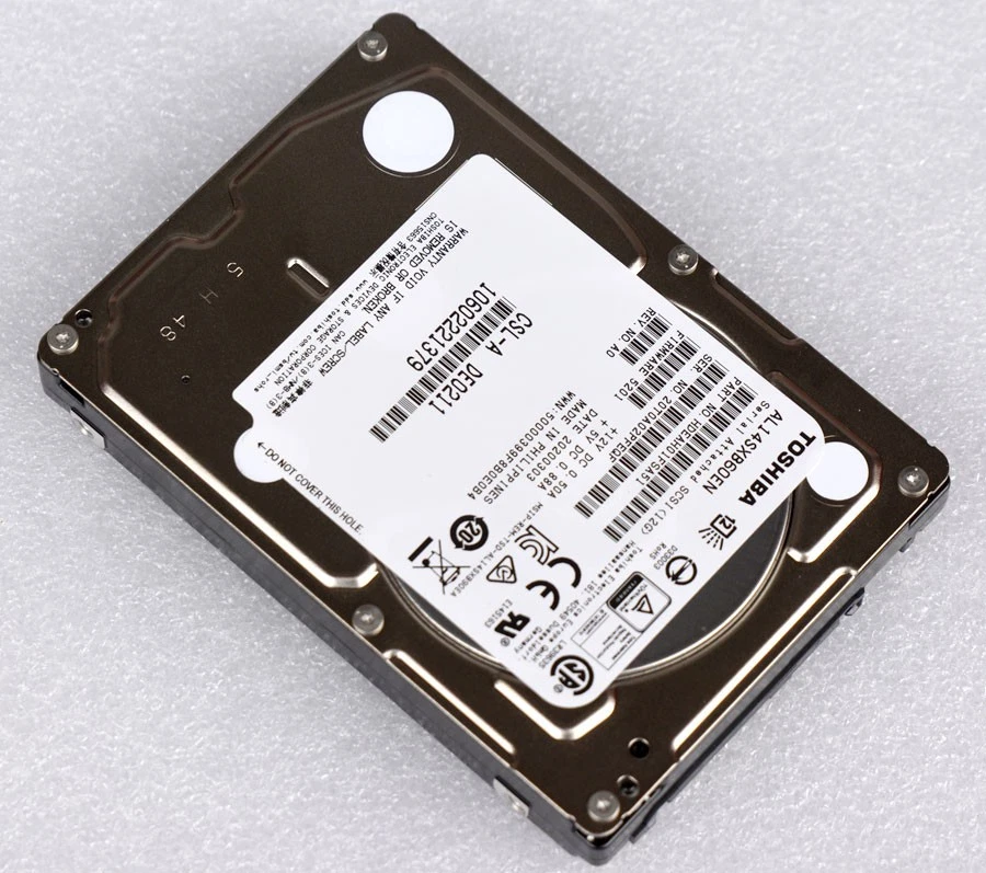 3,5" 8,9CM 12 Gbit/s SAS 600GB HDD TOSHIBA AL14SXB60EN HDEAH01FSA51 M975 - Bild 2 von 3