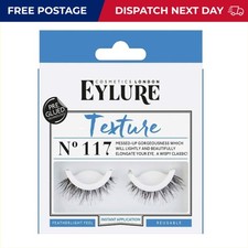 Eylure 117 Pre-Glued Strip Lashes for Instant Eye Enhancement – Easy Application