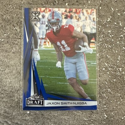 2023 Leaf Draft - V2 Jaxon Smith-Njigba #B2-9 Blue (RC)