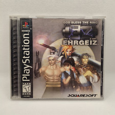 SquareSoft Ehrgeiz: God Bless the Ring PS1 Multiplayer Fighting T NTSC-U/C