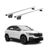 DachträGer GrundtäGer FüR Renault Austral 2022-2026 100Kg Alu Silber 2Tlg ABE