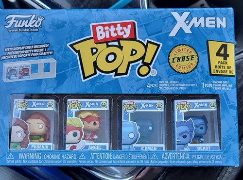 Funko Bitty Pop! Marvel: X-Men Jean Grey (Phoenix) 4-Pack Beast Chase