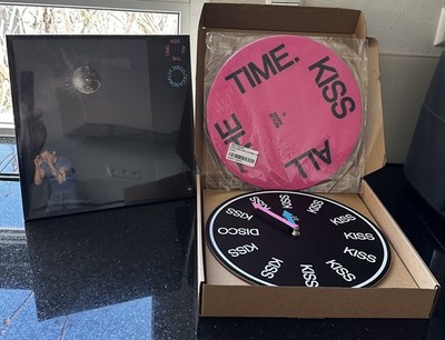 HARRY STYLES KISS ALL THE TIME. DISCO | CLOCK Uhr| SLIPMAT | SMOKE Vinyl neu OVP