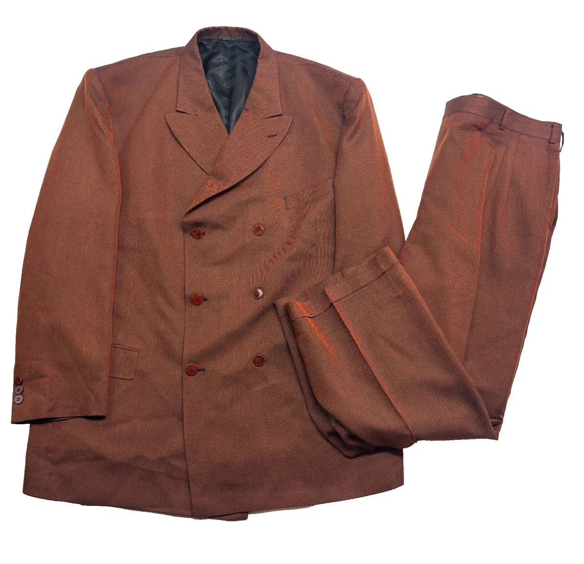 Brown Double-Breasted Suits & Blazers for Men for sale - eBay