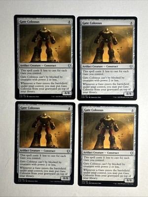 4x Mtg Baldur's Gate Gate Colossus NM/M Magic The Gathering
