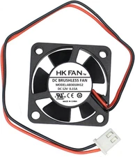 30mm x x 10mm 3010 12V 0.15A Ball Bearing Brushless DC black fan 