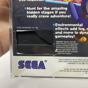 Sonic 3D Blast (Sega Saturn, 1996) CIB Tested & Working SEE PICTURES