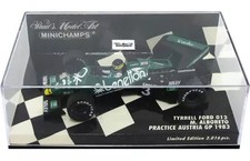 1/43 MINICHAMPS Tyrrell Ford 012 Practice Austria GP ’83 benetton #3 Green Dieca