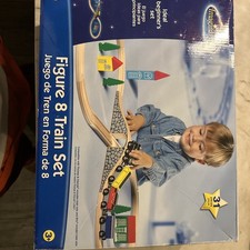Imaginarium Beginner's Set Figure 8 Wooden Train Set 31 HTF