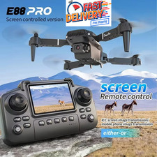 8K GPS Drone with Camera WiFi RC Quadcopter Brushless Auto Return Follow Me UK