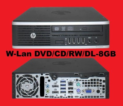 HP Compaq 8300 Elite USDT, 8 GB Ram, Intel Core i5-3470S, 2,98 GB HDD