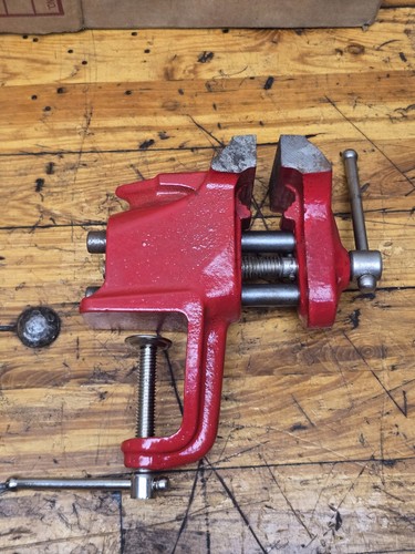 Vintage NOS BRINK & COTTON 2 1/2" Jaws Bench Vise USA - Picture 3 of 10