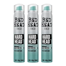 TIGI Bed Head Hard Head Hairspray for Extra Strong Hold - 3 oz 